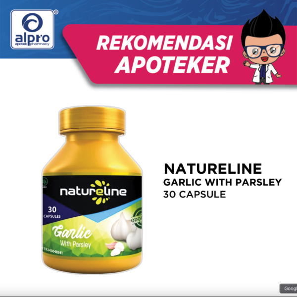 Natureline Garlic With Parsley 30 Kapsul